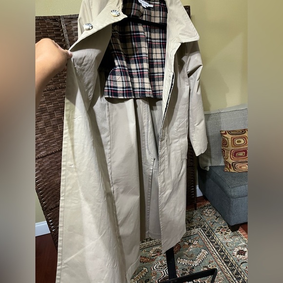 New Good American Women’s Mac Coat – Size Medium (Beige) - Picture 5 of 8